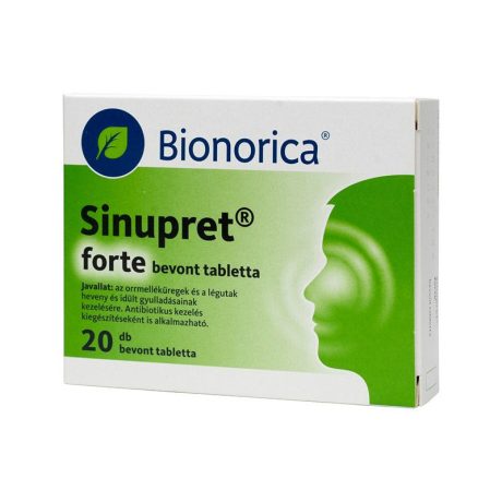 SINUPRET FORTE bevont tabletta 20 db