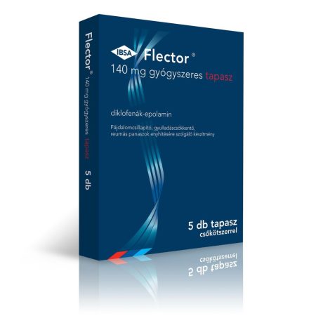 FLECTOR 140 mg gyógyszeres tapasz 5 db