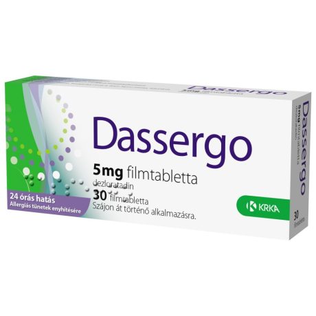 DASSERGO 5 mg filmtabletta 30 db