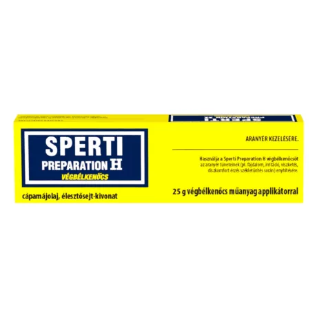 SPERTI PREPARATION H végbélkenőcs 25 g