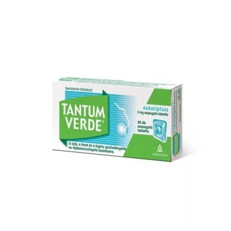 TANTUM VERDE EUKALIPTUSZ 3 mg szopogató tabletta 20 db