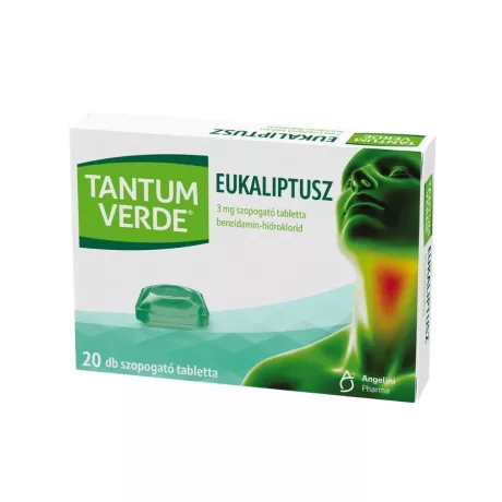 TANTUM VERDE EUKALIPTUSZ 3 mg szopogató tabletta 20 db
