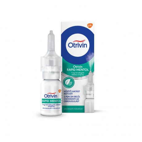 OTRIVIN RAPID MENTHOL 1 mg/ml adagoló oldatos orrspray 10 ml