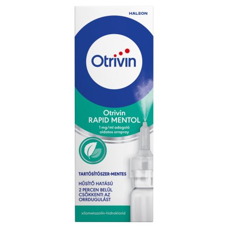 OTRIVIN RAPID MENTHOL 1 mg/ml adagoló oldatos orrspray 10 ml