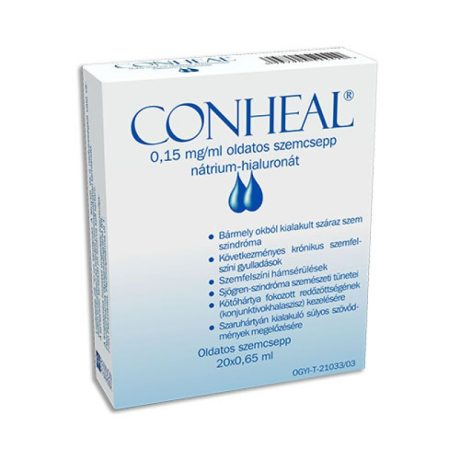 CONHEAL 0,15 mg/ml oldatos szemcsepp 20x0,65 ml