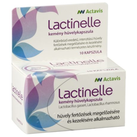 LACTINELLE kemény hüvelykapszula 10 db