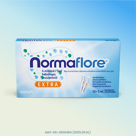 NORMAFLORE EXTRA 4 milliárd/5 ml belsőleges szuszpenzió 10 db