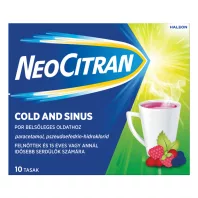 NEO CITRAN COLD AND SINUS por belsőleges oldathoz 10 db