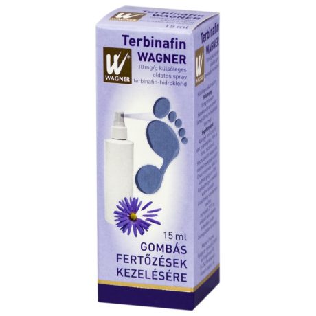 TERBINAFIN WAGNER 10 mg/g külsőleges oldatos spray 1 doboz