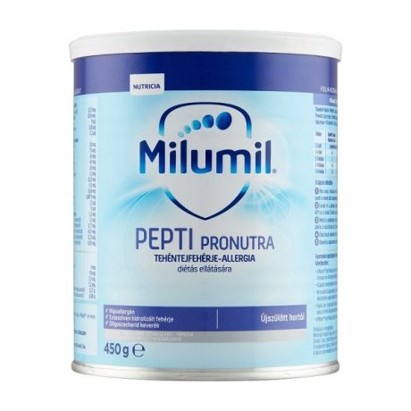 MILUMIL PEPTI PRONUTRA tápszer 450 g