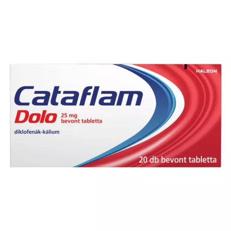 CATAFLAM DOLO 25 mg bevont tabletta 20 db