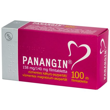 PANANGIN 158 mg/140 mg filmtabletta 100 db