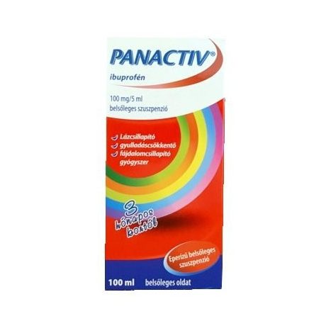 PANACTIV 100 mg/5 ml belsõleges szuszpenzió 1 doboz