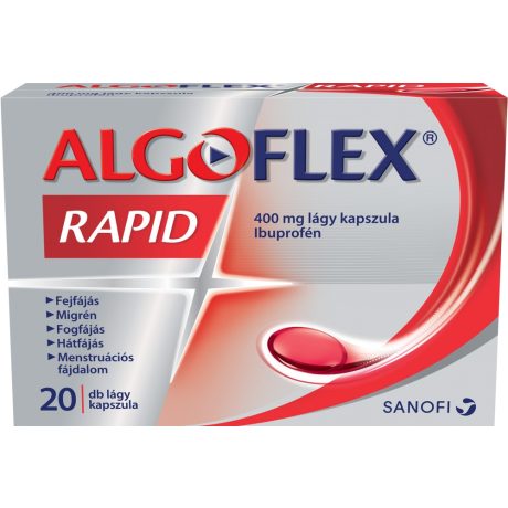 ALGOFLEX RAPID 400 mg lágy kapszula 20 db