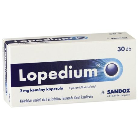 LOPEDIUM 2 mg kemény kapszula 30 db