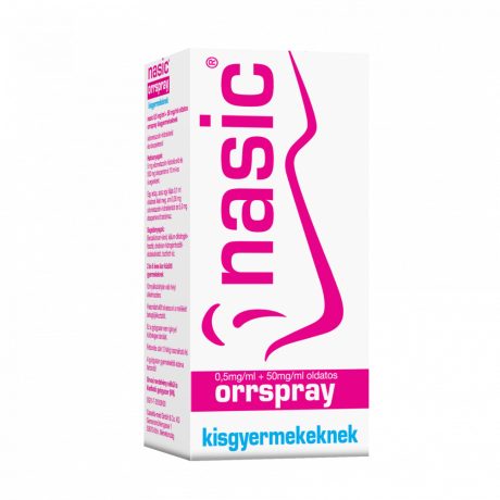 NASIC 0,5 mg/ml+50 mg/ml oldatos orrspray kisgyermekeknek 10 ml