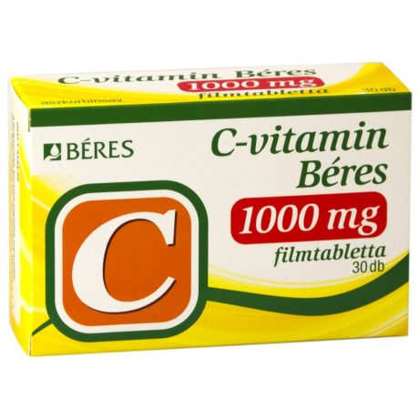 C-VITAMIN BÉRES 1000 mg filmtabletta 30 db