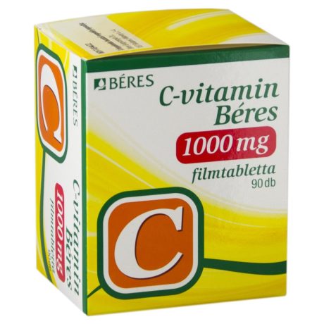 C-VITAMIN BÉRES 1000 mg filmtabletta 90 db