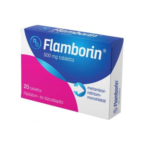 Flamborin tabletta 500 mg 20 db