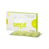 LOLISEPT 3 mg citrom ízű szopogató tabletta 24 db
