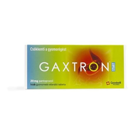 GAXTRON START 20 mg gyomornedv-ellenálló tabletta 14 db