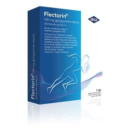 FLECTORIN gyógyszeres tapasz 140 mg 7 db