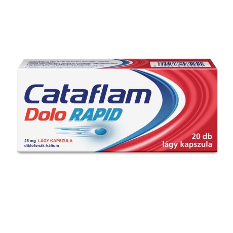 CATAFLAM DOLO RAPID 25 mg lágy kapszula 20 DB