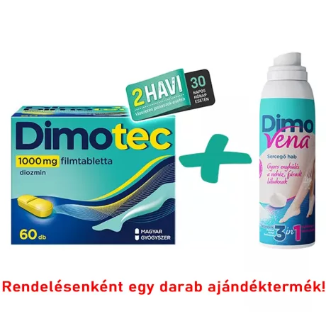 DIMOTEC 1000 mg filmtabletta 60 db
