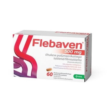 FLEBAVEN 500 mg filmtabletta 60 db