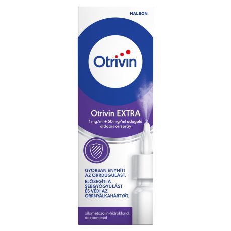 OTRIVIN EXTRA 1 mg/ml + 50mg/ml oldatos orrspray 10 ml