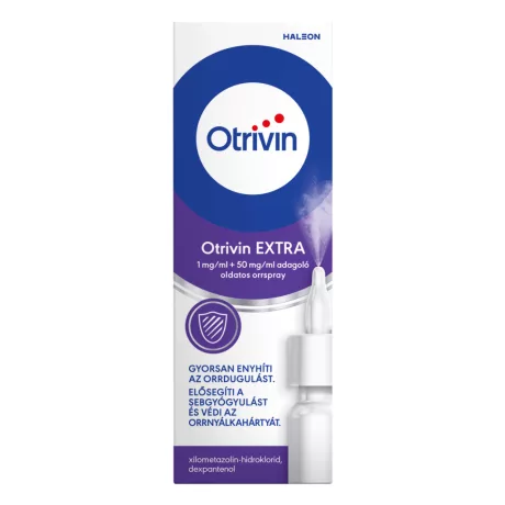 OTRIVIN EXTRA 1 mg/ml + 50mg/ml oldatos orrspray 10 ml