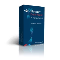 FLECTOR DOLO RAPID 25 mg lágykapszula 20 db
