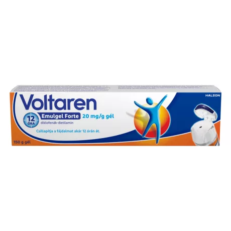 VOLTAREN EMULGEL FORTE 20 mg/g gél felpattintós kupakkal 150 g
