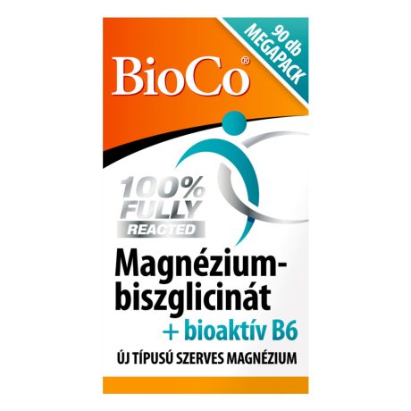 BIOCO MAGNÉZIUM-BISZGLICINÁT + BIOAKTÍV B6 megapack 90 db