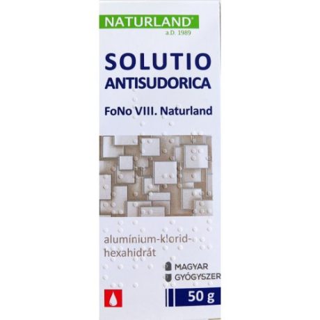 NATURLAND SOLUTIO ANTISUDORICA FoNo VIII. oldat 50g