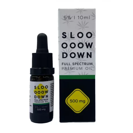 SLOW DOWN PREMIUM CBD OIL 5% 10ml
