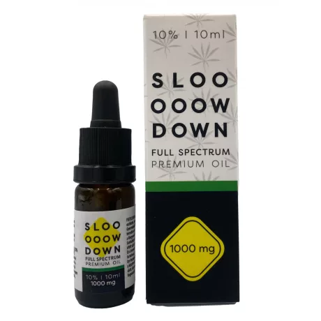 SLOW DOWN PREMIUM CBD OIL 10% 10ml