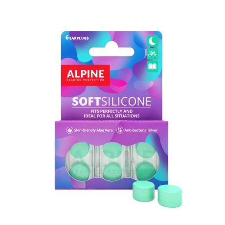 ALPINE SOFTSILICONE formázható szilikon füldugó 3 pár
