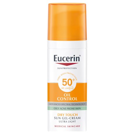 EUCERIN SUN oil control krém-gél arcra FF50+ 50 ml