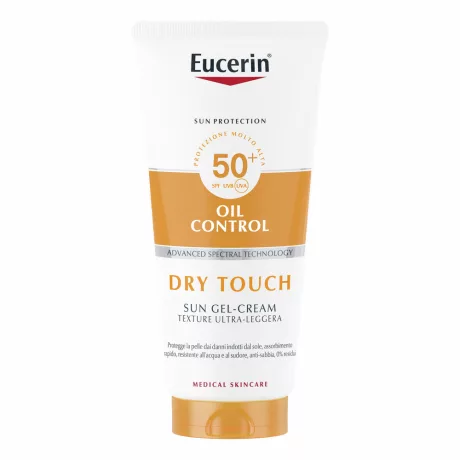 EUCERIN SUN oil control dry touch napozó krém testre FF50+ 200 ml