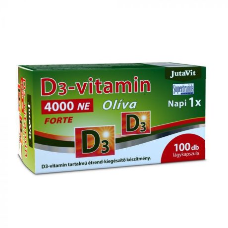 JUTAVIT D3-VITAMIN 4000 NE Oliva kapszula 100 db