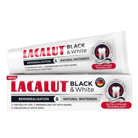 LACALUT BLACK & WHITE fogkrém 75 ml