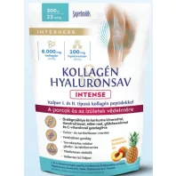   INTERHERB KOLLAGÉN HYALURONSAV PORCÉPÍTŐ italpor intense ananász-őszibarack ízű 300 g
