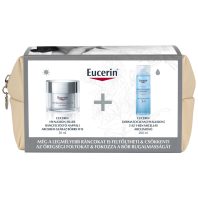   EUCERIN HYALURON-FIILER nappali krém száraz bőrre 50 ml + DERMATOCLEAN micellás arclemosó 200 ml