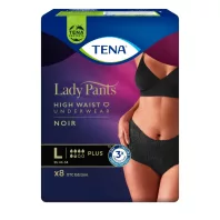 TENA LADY PANTS PLUS NOIR (fekete) L 8 db