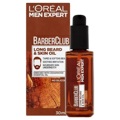 L'ORÉAL Paris Men Expert Barber Club szakállápoló olaj hosszú szakállra 30 ml