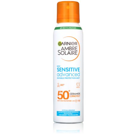 GARNIER AMBRE SOLAIRE SENSITIVE ADVANCED spray aeroszolos SPF50+ 150 ml