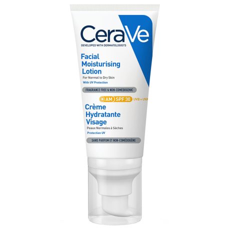 CERAVE hidratáló nappali arckrém SPF30 fényvédővel 52 ml