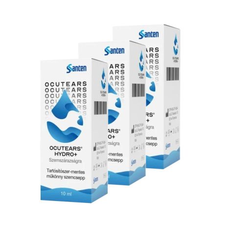 OCUTEARS HYDRO+ 0,2% szemcsepp 3 x 10 ml