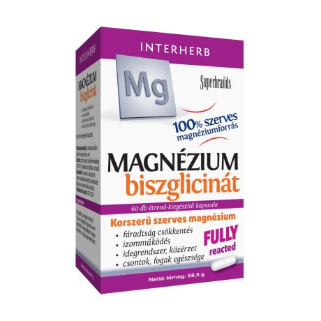 INTERHERB MAGNÉZIUM-BISZGLICINÁT kapszula 60 db